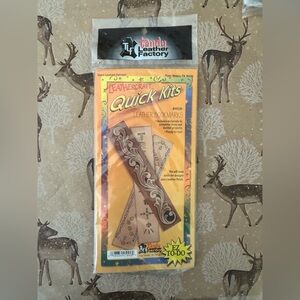 Tandy Leather Factory Quick Kits - Leathercraft Bookmark Kit